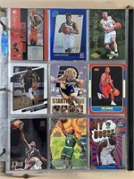 Lot of 9 NBA Basketball Prizm, Color, Rookies