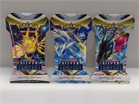 (3) Pokemon Silver Tempest Booster Pack