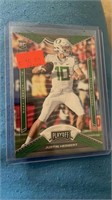 JUSTIN HERBERT ROOKIE CARD JERSEY OREGON RC 2020 C