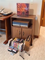 VHS, DVD’s, Microwave Stand, VHS Holders