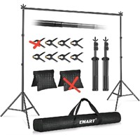 Like New EMART Backdrop Stand Kit, 10x7ft (WxH) Ad