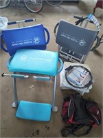 Large Lot of Pilates Gear w/ 6 Rings, 3 Pilates