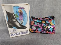 Totes Pocket Boots Vintage in Orignal Bag/ Box