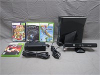 XBox 360 W/Cables, Camera, & Games - Working!