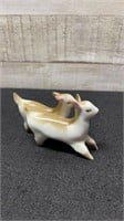 Vintage Zsolnay Hungarian Baby Goats 4" Long X 2.5