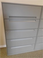 STEELCASE 42" - 5 DRAWER LAT. FILE