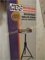 adjustable roller stand new in box