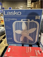 Lasko Air Circulating Box Fan 3 Quit Speeds