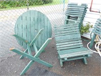 Cedar Table & Chair Set