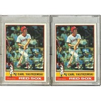 (3) 1970's Carl Yastrzemski Cards