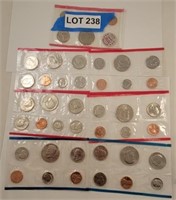 (7) US Proof Sets, Assorted Years **