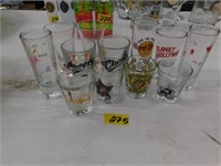 COLLECTION OF SHOT GLASSES