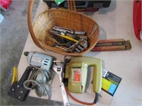 basket,hand & power tools