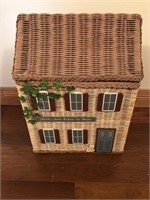 24X18 INCH WICKER HAMPER. FROM? YOU GUESSED IT