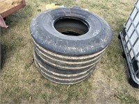 2 - Goodyear 14L-16.1 front tractor tires