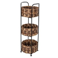 3-Tier Storage Basket Tower