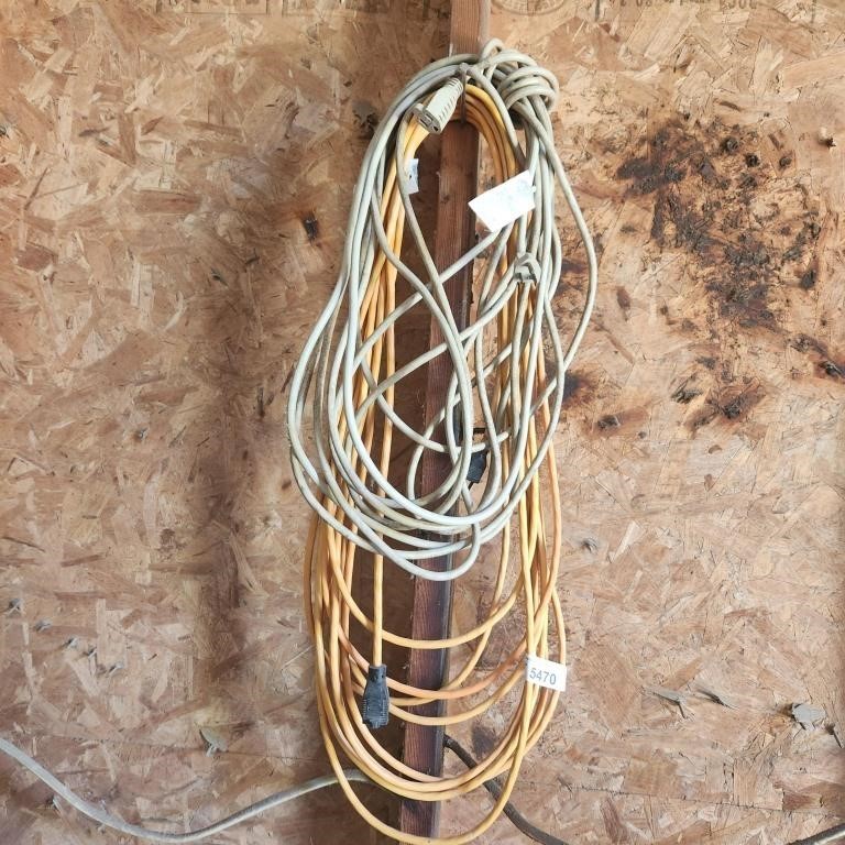 2 Extension Cords -  Good ends