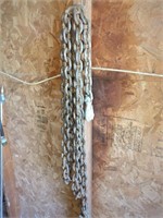 Log Chain - hooks on both ends, approx. 15'