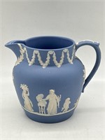 Vintage Wedgwood Jasperware Sacrifice Scene Jug