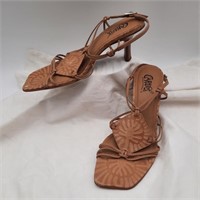 6M Carlos Mambo Sandals 2 1/2" Heels Brazil