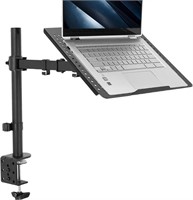 VIVO Single Laptop Notebook Desk Mount Stand,
