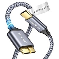 JSAUX Kabel USB C na Micro B, 2 sztuki (1,0 m + 2