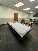 Billiard Pool Table - Full size w/ Pool cue sticks