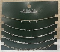 Wild Fable 5pc Assorted Fashion Necklaces