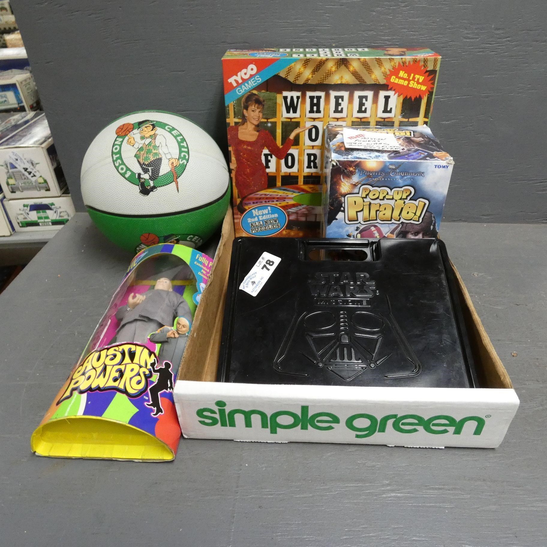 Austin Powers, Star Wars, Boston Celtics Ball