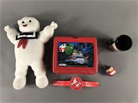 5pc Ghostbusters Toys w/ Lunchbox