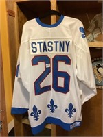 STYASTNY 26 SIGNED JERSEY