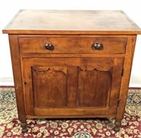 American Stand Cabinet, Single Drawer w/ Door