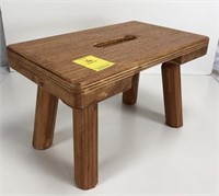 Small Wooden Milking Stool