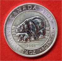 2015 Canada $8 Commemorative 1.5 Ounce Silver