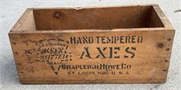 Great Keen Kutter Axe Box, Shapleigh Hdwe Co 15in