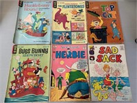 1960's 12 cent Comics X6 - Flintstones etc