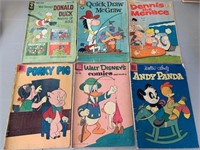 1960's Comics X6 - Disney etc