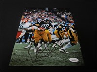 Rocky Bleier signed 8x10 photo JSA COA