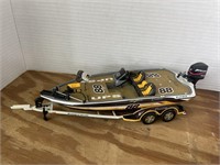 1:24 scale die cast nascar boat