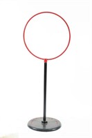 VEEDOL CURBSIDE LOLLIPOP SIGN FRAME WITH STAND