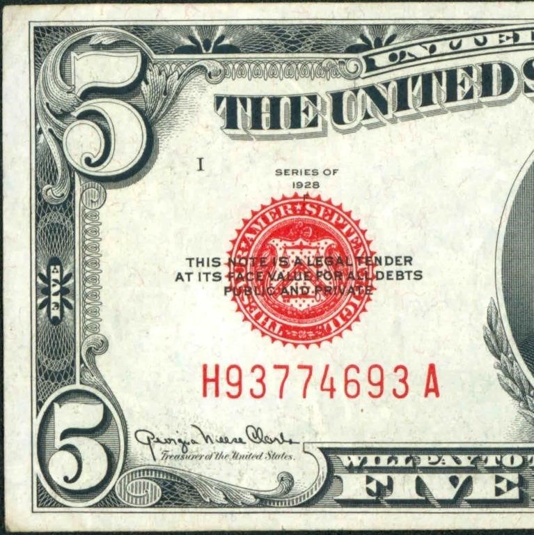 Currency Collector Paper Currency 6/27/24