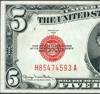 $5 1928 F United States Note