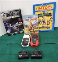 Lot Of Radio Control Cars Star Trek Game Books