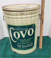 Covo Shortening Tin