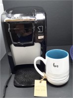 One Cup Keurig Coffee Maker and Mug