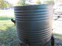 Stainless Steel tank on stand