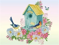 P870  Diamond Dotz Birdhouse Welcome Art Kit