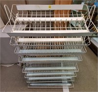 White Commercial Metal Candy Rack