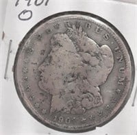 1901-O   Morgan Dollar