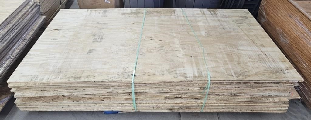 (TT) 19 Tongue & Groove (4'×8') Plywood Sheets (1